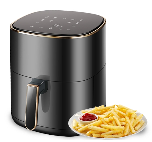 DH-518A SMART PROGRAMMIERBARE AIR FRYER MIT 12 VOREINGESTELLTEN MENÜS